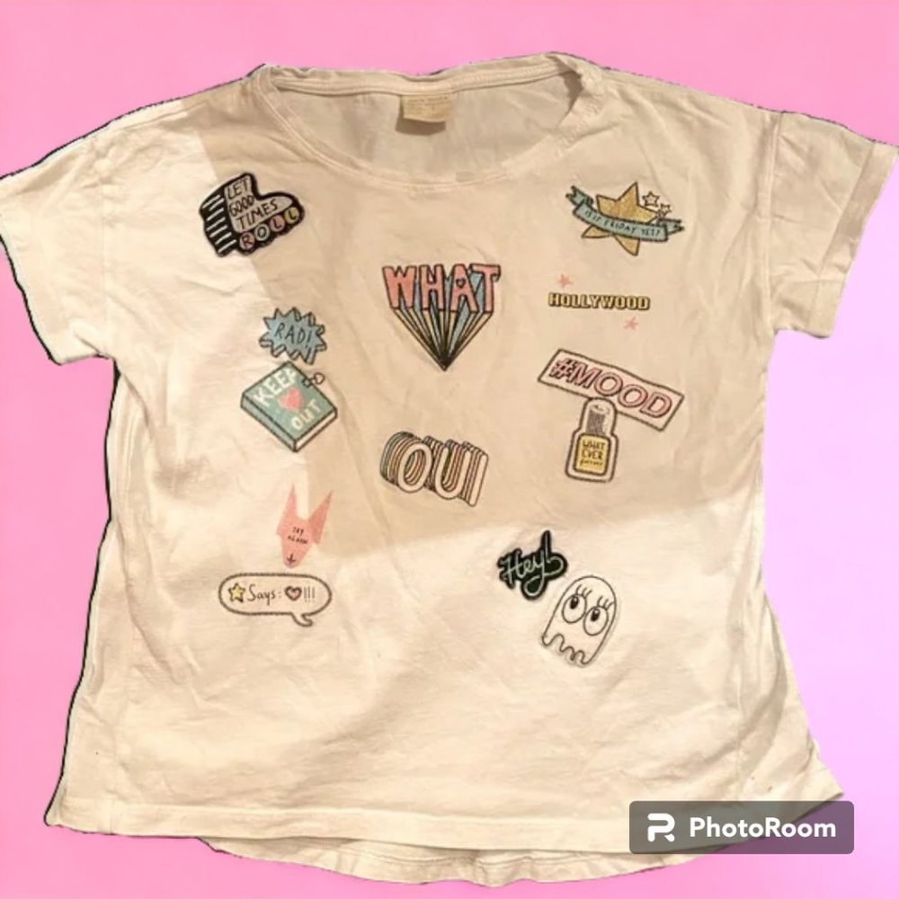 Zara Girls t-shirt‎ sz 7